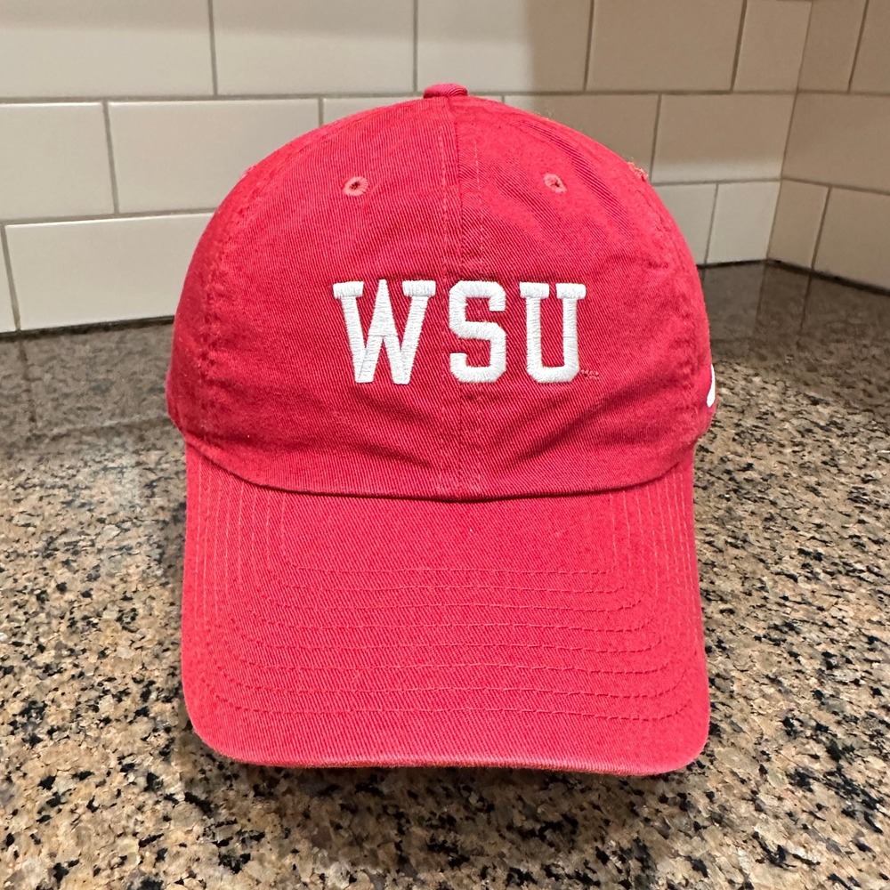 Washington State Cougars WSU Nike Heritage86 Dri-Fit Hat Strap Back Red